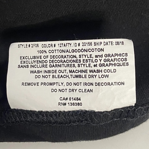 Men’s Vegas Golden Knights black T Shirt Majestic size L - Picture 5 of 7